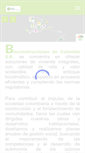 Mobile Screenshot of bioconstrucciones.com
